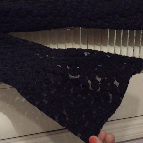 Banana Republic Black Lace Dress    Size 2  Fully Lined - Picture 7 of 8